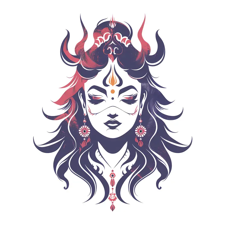 Mystical Woman Illustration