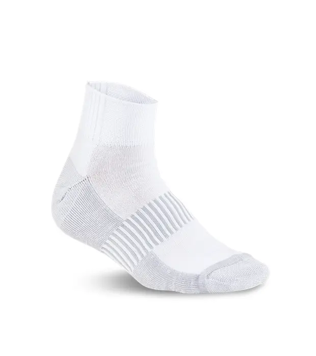 White Athletic Sock