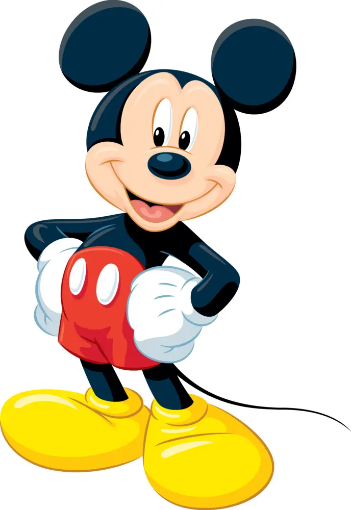 Mickey Mouse Standing Proud