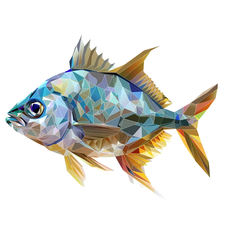 Colorful Fish Illustration