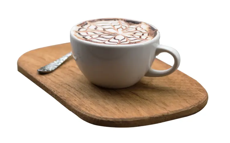 Cup of Coffee with Latte Art