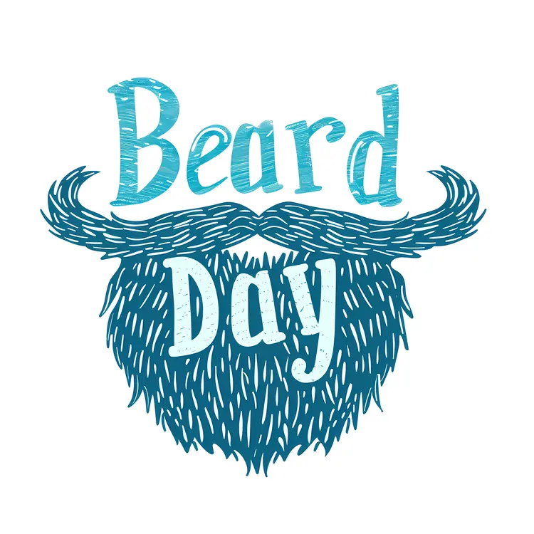Blue Beard for Beard Day