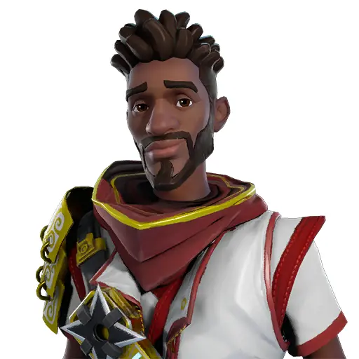 Animated Character with Brown Hair in White Outfit