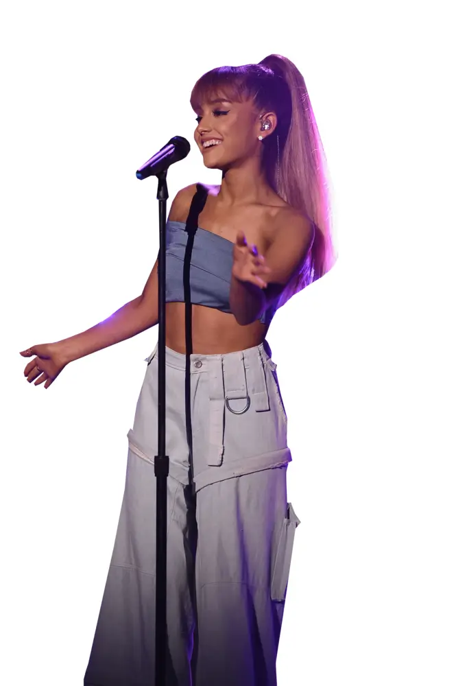 Woman Singing on Stage
