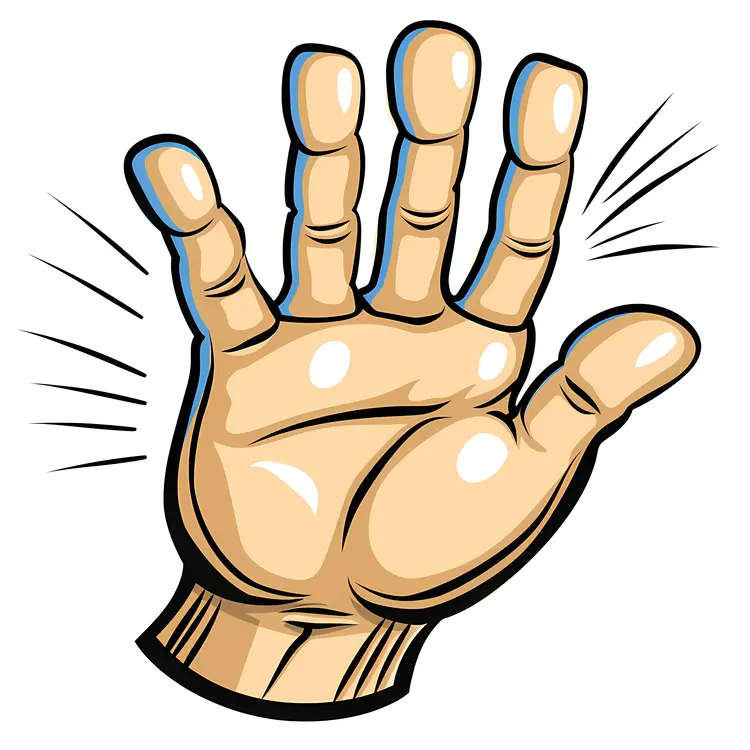 Cartoon Hand Illustration