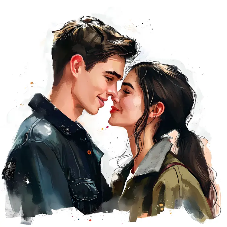 Young Couple in Love