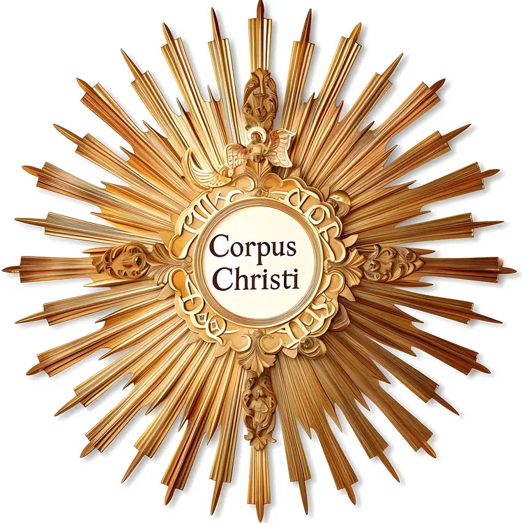 Wooden Corpus Christi Ornament