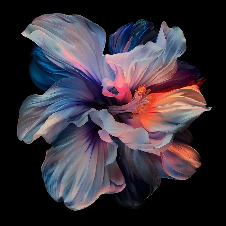 Vibrant Colorful Flower Bloom