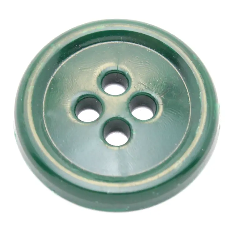Green Round Button