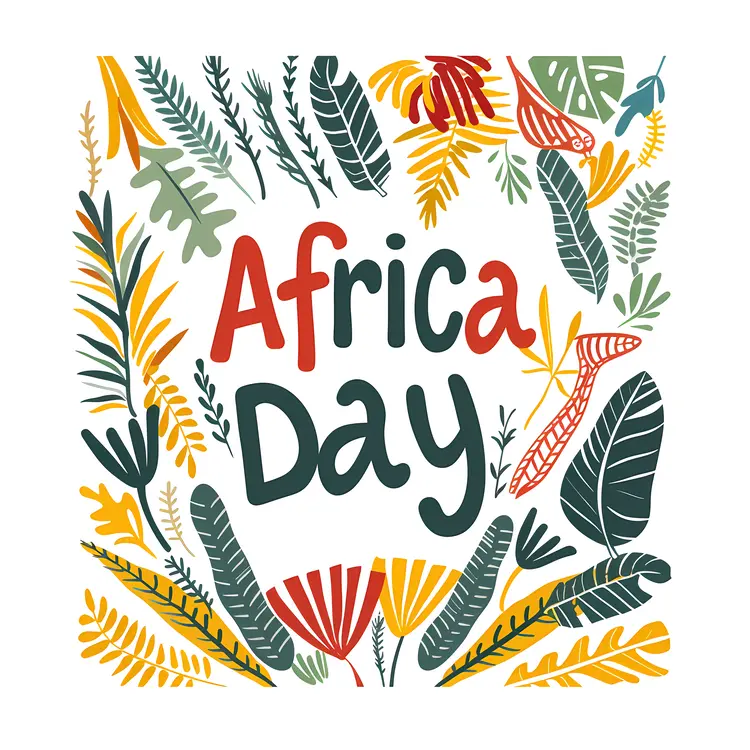 Floral Africa Day Celebration