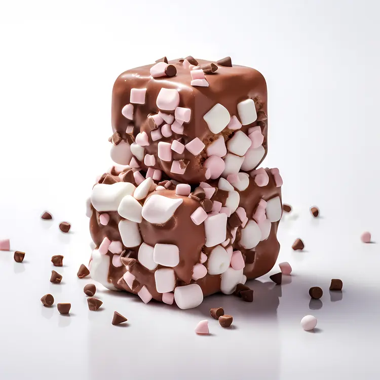 Chocolate Marshmallow Cubes