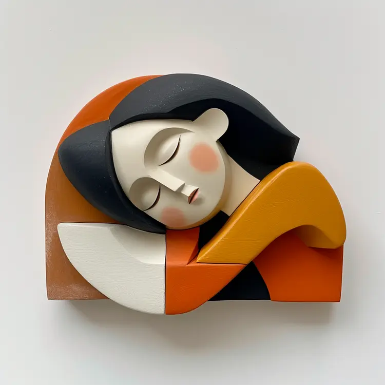 Woman Sleeping Peacefully