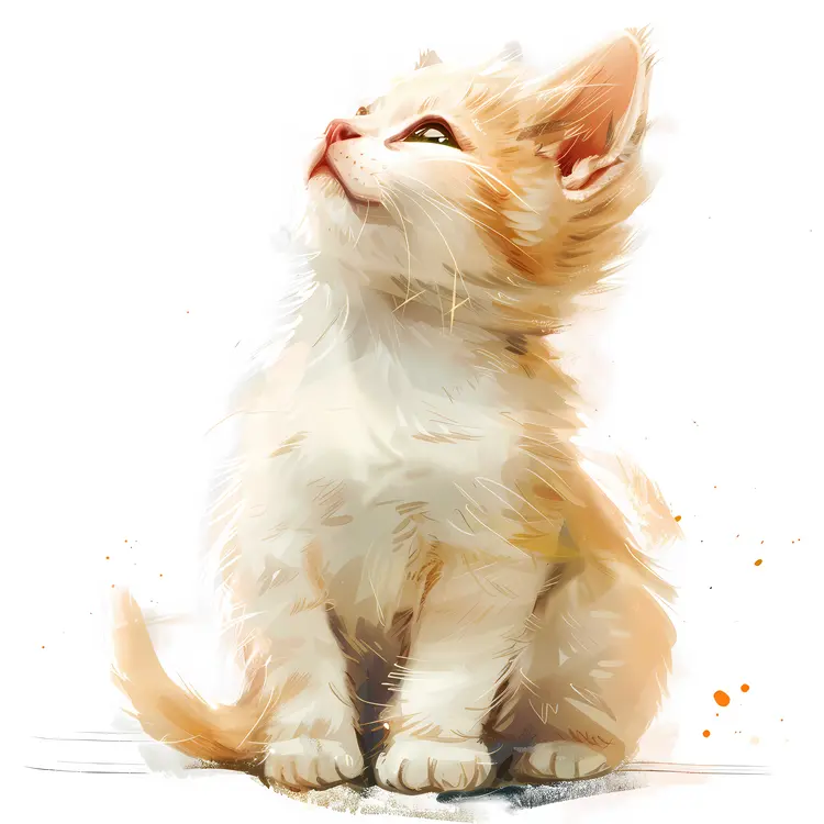 Adorable Fluffy Kitten