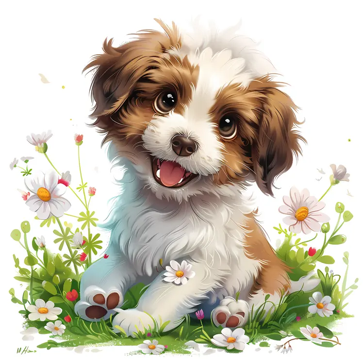 Adorable Fluffy Puppy