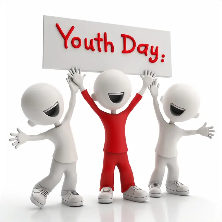Youth Day Celebration with Sign