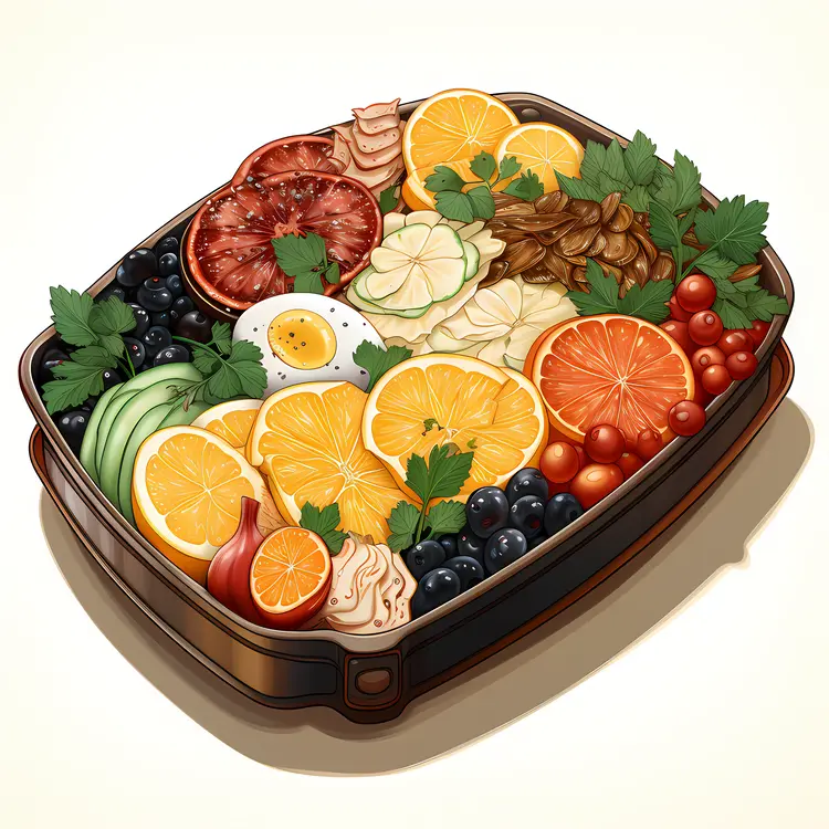 Healthy Food in a Container