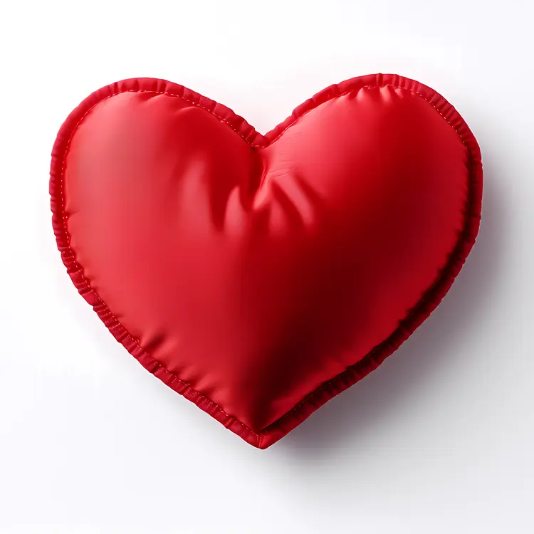 Red Heart Pillow