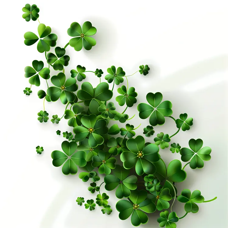 Green Clovers for St. Patrick's Day