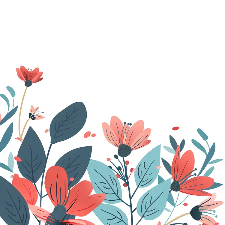 Colorful Floral Illustration