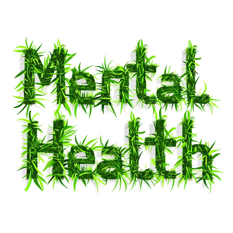 Mental Health Leafy Text