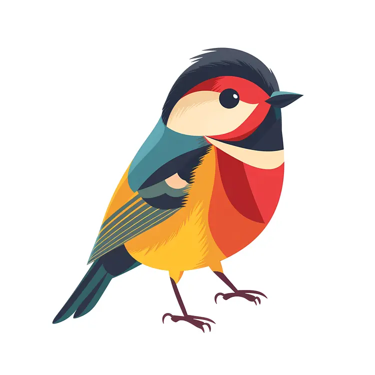 Colorful Bird Illustration