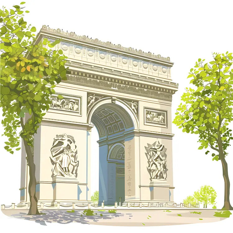 Arc de Triomphe in Paris