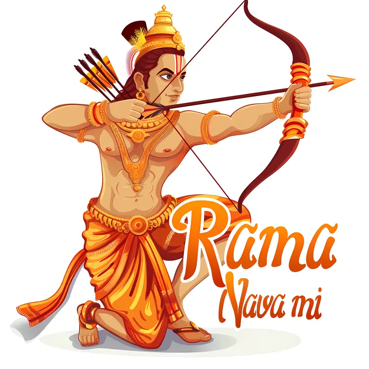 Archer with Bow and Arrow