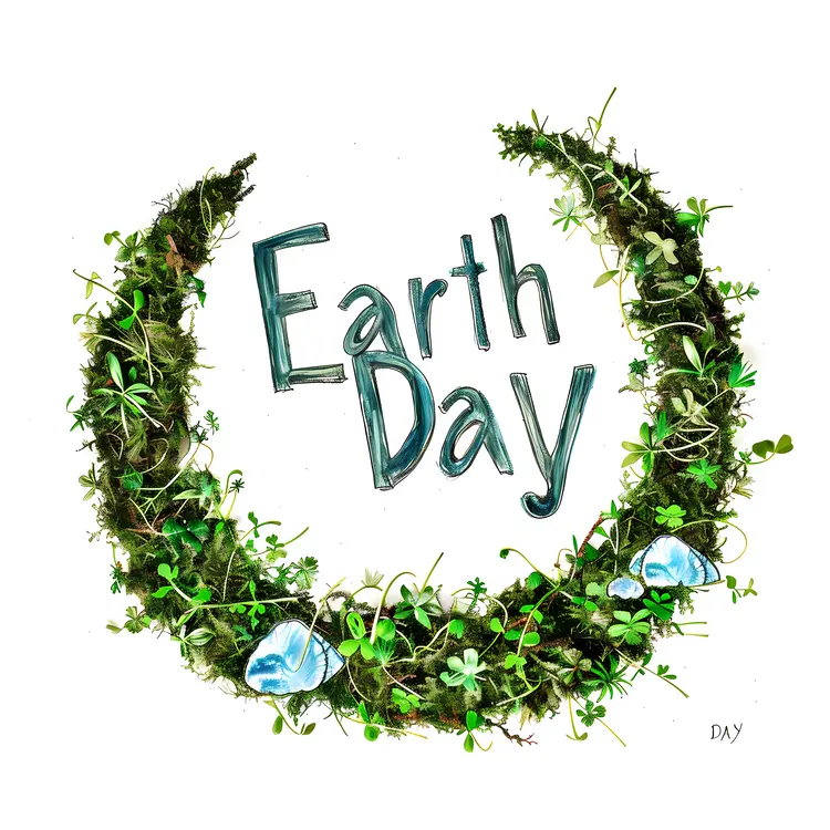 Earth Day with Greenery