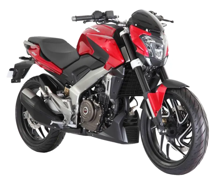 Red Naked Motorcycle for Urban Riding