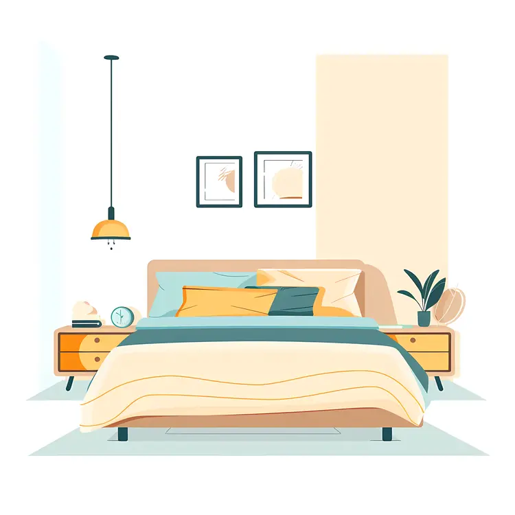 Modern Bedroom with Cozy Decor
