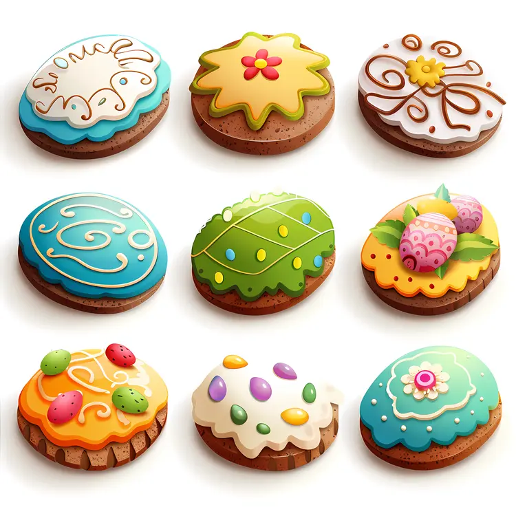 Assorted Decorated Cookies