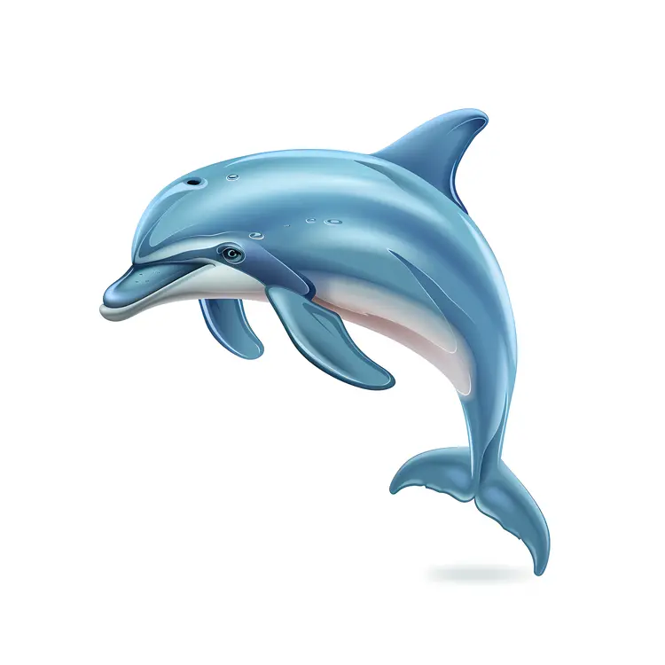 Realistic Dolphin Illustration