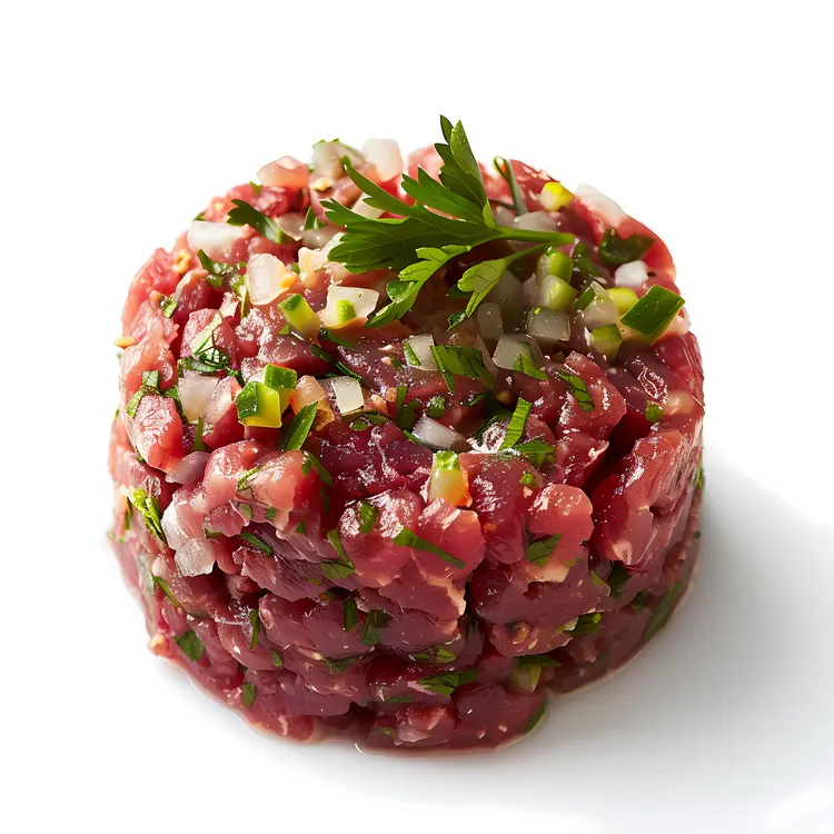 Fresh Beef Tartare with Herbs