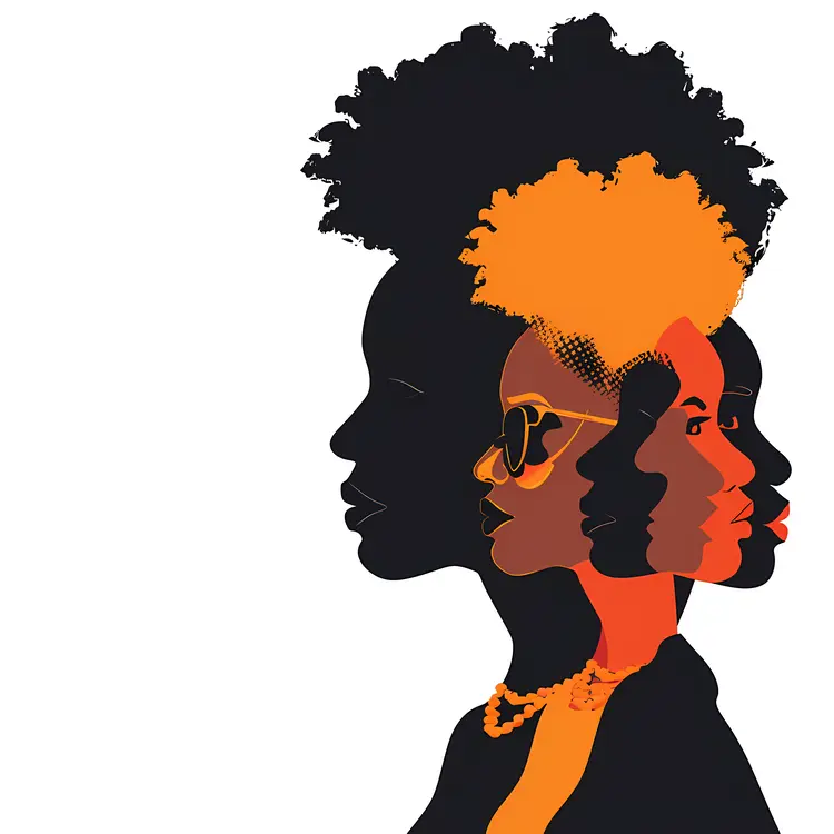 Diverse Silhouettes of Women