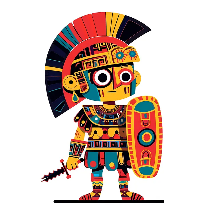 Stylized Roman Soldier with Sword