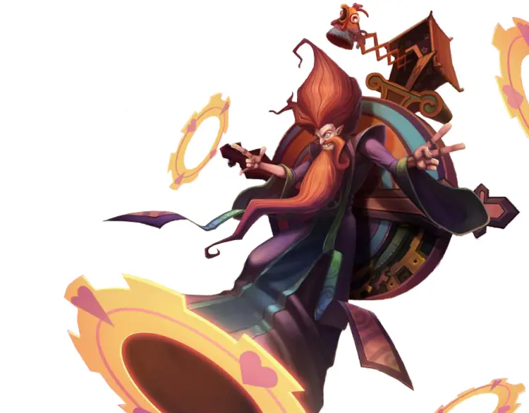 Magical Wizard with Long Beard