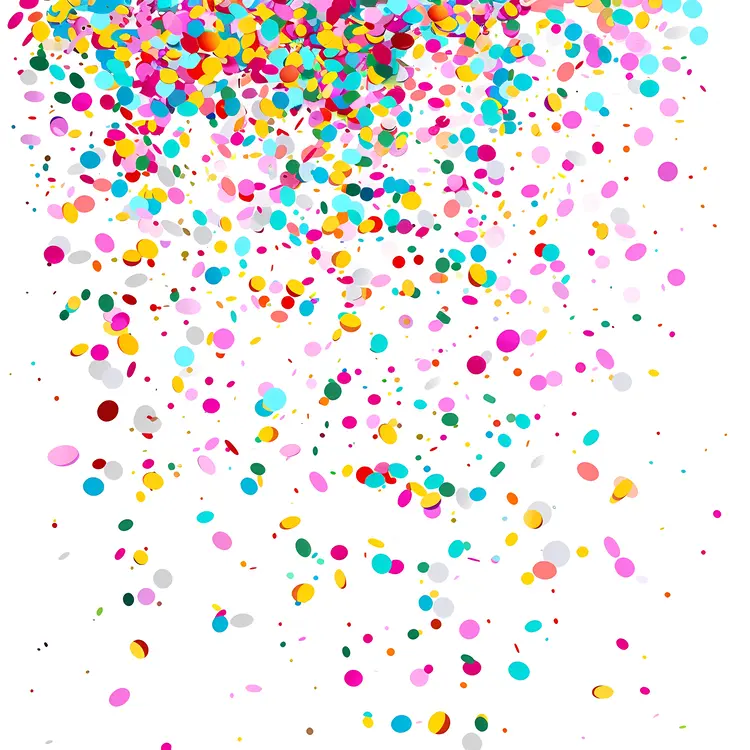 Colorful Confetti for Celebrations