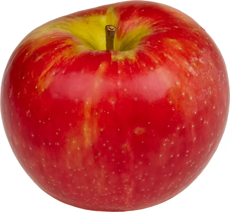 Glossy Red Apple