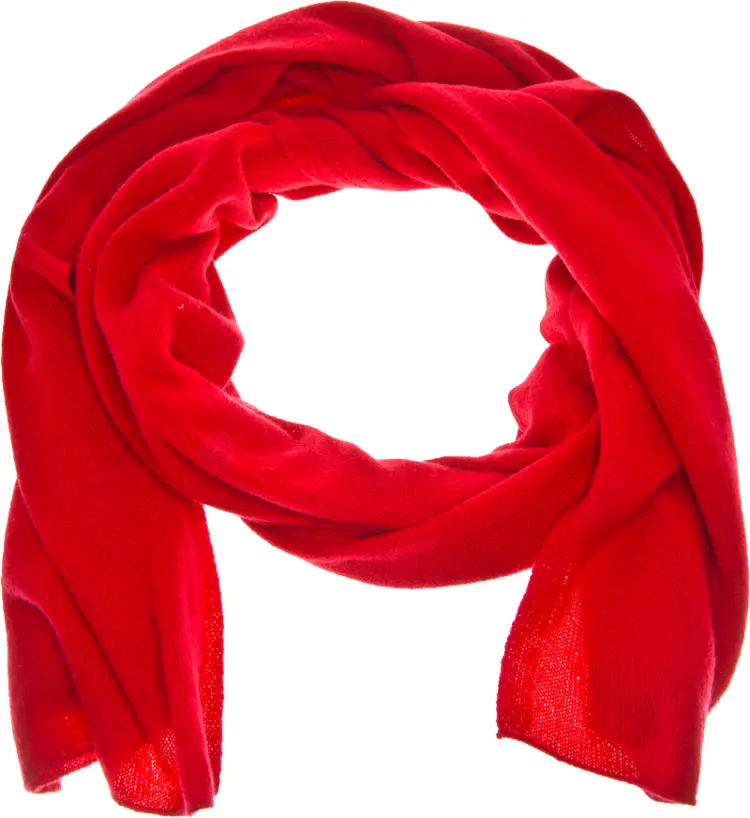 Soft Red Scarf