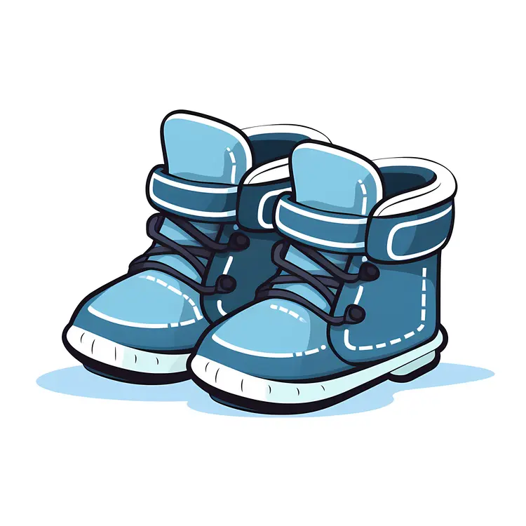 Blue Winter Boots for Cold Weather