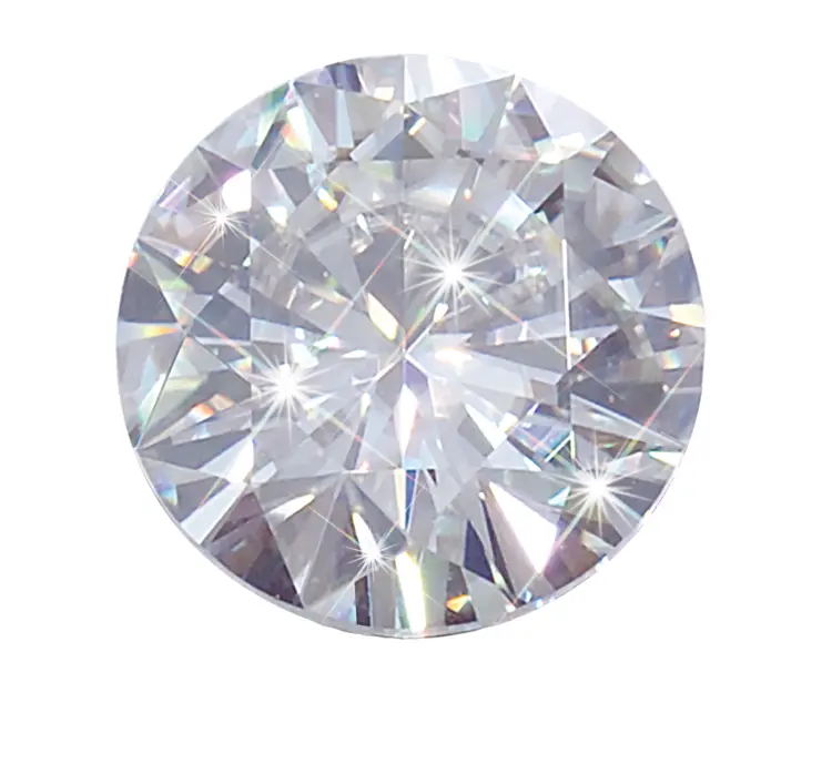 Shiny Clear Round Diamond