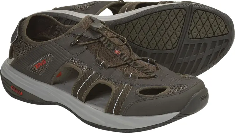 Gray Sport Sandals