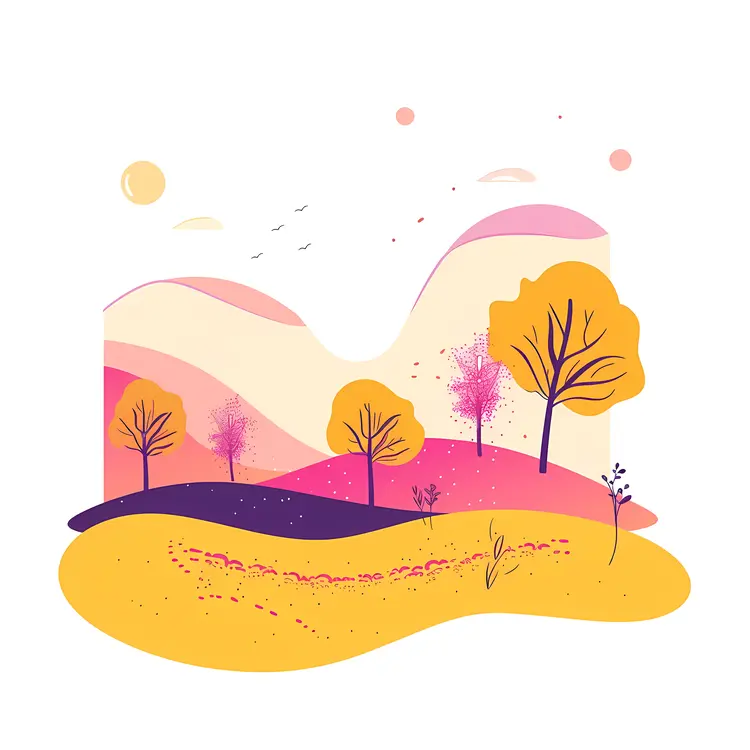 Colorful Autumn Landscape