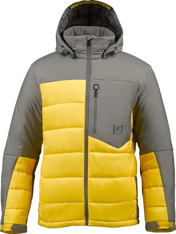 Yellow and Gray Winter Jacket