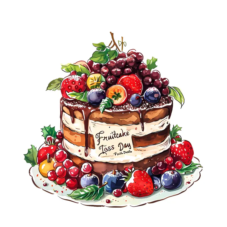 Fruitcake Toss Day Celebration