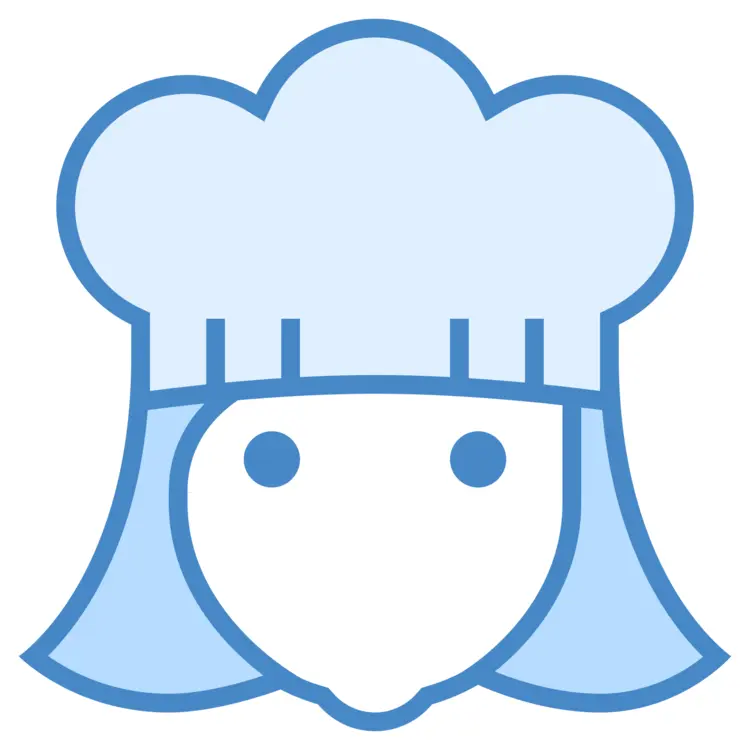 Cute Chef Hat with Face