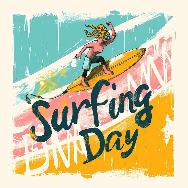 Surfing Day Design