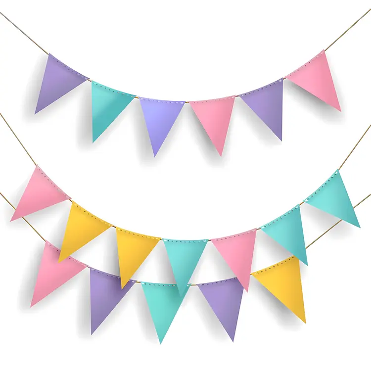 Colorful Banners for Festive Decoration