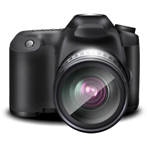 Black DSLR Camera