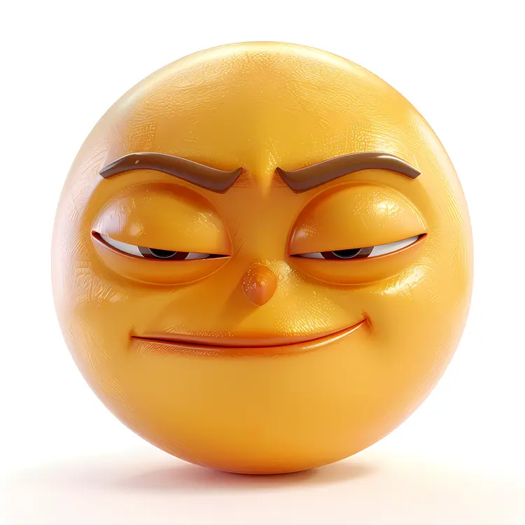 Smirking Emoji Face